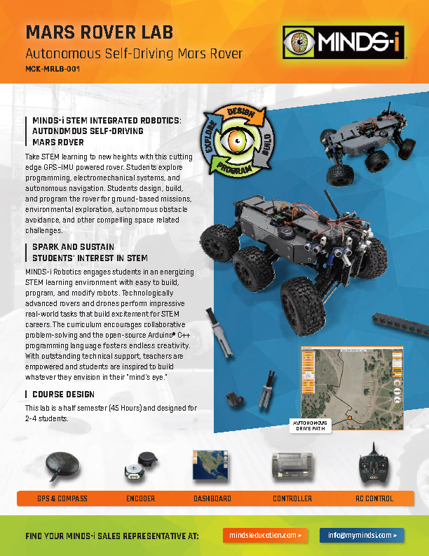 Minds-i Mars Rover Lab