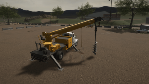 CM Labs Digger Derrick Simulation