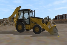 New Backhoe Loader Personal Simulator