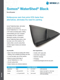 Stereolithography Materials | Somos WaterShed®