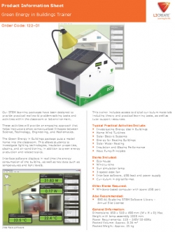 LJ Create's Green Energy in Buildings Trainer (122-01)