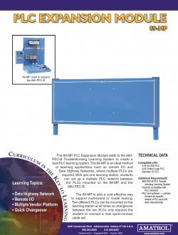 Amatrol PLC Expansion Module 89-MP