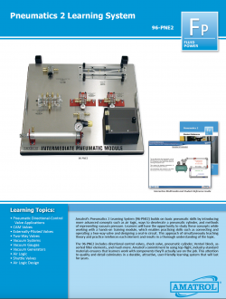 Amatrol High School Pneumatics Training