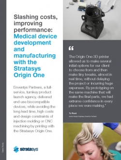 Stratasys Origin One Case Study